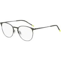 HUGO BOSS Hugo HG 1290 52/19/145 Matte donker ruthenium groen Metalen monturen MAN HG 1290
