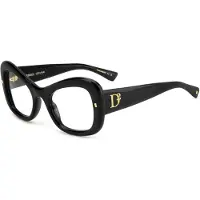 Dsquared2 D2 0138 Black 52/23/140 WOMAN Brilmonturen