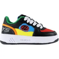 Heelys Rollschuhe - Rezerve Low - Schwarz/Rot/Cyan/Gelb - - 34 - Schuhe