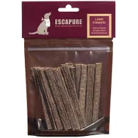 Escapure Hondensnack kauwstrips - Lam - 100% natuurlijk - Graanvrij - Voor sterke tanden -