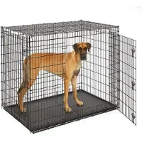 Midwest Hondenbench Mega - 137x94x114 cm - Zwart
