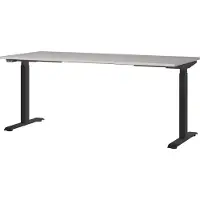 Huisenthuis.nl Elektrisch zit-sta Bureau Galileo Zwart - Kasjmier - 180x80cm - Hoogte 120 cm - In hoogte verstelbaar