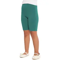 Merry Style MS-MS10-227-LE Meisjes Leggings - Sport - Vrijetijdsbroek - Kort - Katoen - Sporbroek - Yogabroek - Donkerturquoise - 110