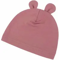 Sevira Kids - Baby berenmuts van bamboe "uni", comfort en bescherming - Oudroze 0 - 3 mois
