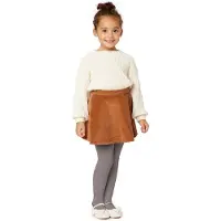 Merry Style WL-010 Kinderen Panty - 60 DEN -Microvezel - Meisjes - Polyamide - Grigio - 116-122