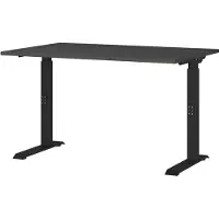 Huisenthuis.nl Bureau Galileo Grafiet - 120x80cm - Hoogte 91 cm - In hoogte verstelbaar