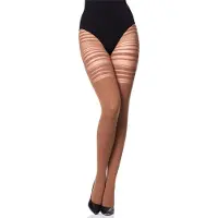 Merry Style Dames Panty - 60 DEN - Polyamide - Microvezel - MS-GB-252 - Cappuccino - L