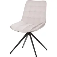 HOMAVO YZ4 Stoelenset – 6 stuks – Eetkamerstoelen 360° draaibaar – Modern & Comfortabel – 53x62x85,5 cm – Beschikbaar in meerdere kleuren en materialen