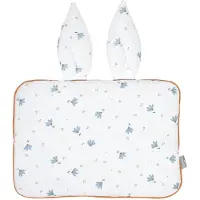 Sevira Kids - Katoenen babykussen plat en omkeerbaar - Meerkleurig