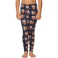Merry Style Meisjes Lange Legging - van Katoenen - Vrijetijdsbroek - Sport - MS-MS10-337-LE-new - Marineblauw/Tijger - 122