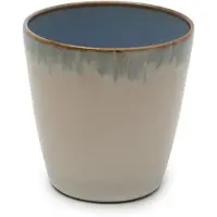 Serax Terres de Rêves Beker conisch S - Ø7 x H7,5 - Misty Grey/Smokey Blue - 8 Stuks