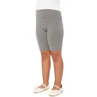 Merry Style MS-MS10-227-LE Meisjes Leggings - Sport - Vrijetijdsbroek - Kort - Katoen - Sporbroek - Yogabroek - Medium Gemêleerd - 110