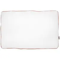 Sevira Kids - Plat babykussen katoen gaas - Wit 35 x 40 cm