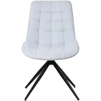 HOMAVO YZ4 Stoelenset – 2 stuks – Eetkamerstoelen 360° draaibaar – Modern & Comfortabel – 53x62x85,5 cm – Beschikbaar in meerdere kleuren en materialen