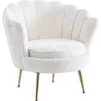 Huisenthuis.nl Fauteuil Nina Beige - Stof - Zithoogte 68 cm - Zitdiepte 40 cm