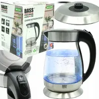 Bass Polska Elektrische waterkoker, glas, 1,7 l