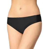 Merry Style Dames Zwembroek - Bikinibroekje - Elastische tailleband - Polyamide & Elastaan – Zwart (9240) – 36 - MS-VR-Brief-1