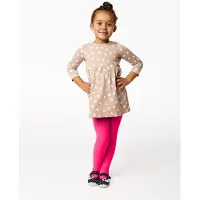 Merry Style WL-010 Kinderen Panty - 60 DEN -Microvezel - Meisjes - Polyamide - Neonroze - 140-146