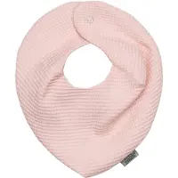Sevira Kids - Bandana slabbetje van honingraat katoen - Roze Dès la naissance