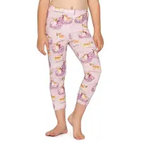 Merry Style Meisjes Leggings - Vrijetijdsbroek - Capri - Katoen - MS-MS10-405-LE - Roze/Honden - 140