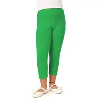 Merry Style MS-MS10-131-LE Meisjes Leggings - Sport - Vrijetijdsbroek - Lang- Viscose - Sporbroek - Yogabroek - Groen - 140