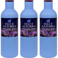 Felce Azzurra Douchegel - Zwarte Orchidee - 3 stuks - 650 ml
