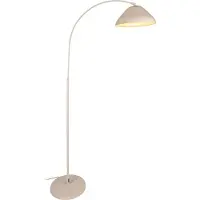 Lucide ANDRES - Vloerlamp - 1xE27 - Crème kleur