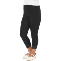 Merry Style MS-MS10-293-LE Meisjes Leggings - Sport - Vrijetijdsbroek - 3/4 Capri – Viscose - Sporbroek - Yogabroek - Zwart - 122