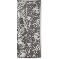Nomadix - Organic travel towel: retro palms - Black - OS - Handdoeken
