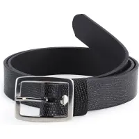 Merry Style Ladeheid Dames Kledingriem - Riem - Broekriem - Verstelbaar - Leer - MS-EL-D41 - Zwart-3 - 95 cm