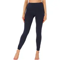 Merry Style Dames Leggings - Sport - Vrijetijdsbroek - Lang - Viscose - MS-MS10-345-LE - Donkerblauw - M
