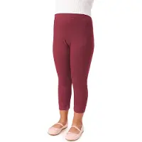 Merry Style Meisjes Leggings - Sport - Vrijetijdsbroek - Capri - Katoen - MS-MS10-228-LE - Wijnrood - 158