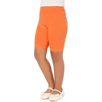 Merry Style MS-MS10-132-LE Meisjes Leggings - Sport - Vrijetijdsbroek - Kort – Viscose - Sporbroek - Yogabroek - Oranje - 122