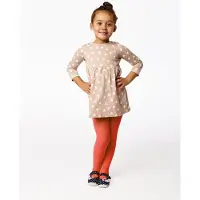 Merry Style WL-010 Kinderen Panty - 60 DEN -Microvezel - Meisjes - Polyamide - Koraal-10 - 128-134
