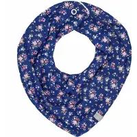 Sevira Kids - Omkeerbare nekbandana, flore - Blauw