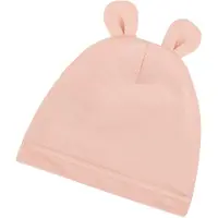 Sevira Kids - Baby berenmuts van bamboe "uni", comfort en bescherming - Lichtroze 3 - 12 mois