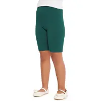 Merry Style MS-MS10-227-LE Meisjes Leggings - Sport - Vrijetijdsbroek - Kort - Katoen - Sporbroek - Yogabroek - Smaragdgroen - 110