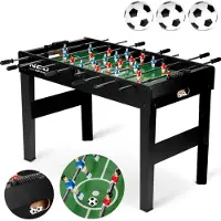 Neo-Sport Neosport tafelvoetbaltafel - 118x61x79 cm - NS-805 - zwart