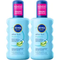Nivea SUN Hydraterende & Kalmerende Aftersun Spray - Verkoelt en verzacht - Met aloë vera en hyaluronzuur - Duo Packs - 2x 200 ml