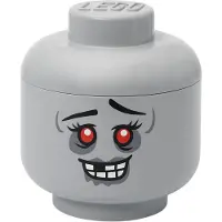 LEGO Opbergbox - Groot - Zombie-Hoofd - 27 cm - - OneSize - Opbergers