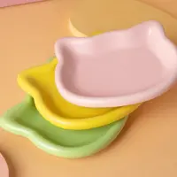 Sanorum 3 stuks - Voerbakken - Anti-tip voerbakken - Geschikt voor natvoer, droogvoer en snacks - Voor kittens en volwassen katten - Diverse kleuren