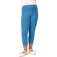Merry Style MS-MS10-131-LE Meisjes Leggings - Sport - Vrijetijdsbroek - Lang- Viscose - Sporbroek - Yogabroek - Blauw - 110