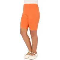 Merry Style MS-MS10-132-LE Meisjes Leggings - Sport - Vrijetijdsbroek - Kort – Viscose - Sporbroek - Yogabroek - Oranje - 110