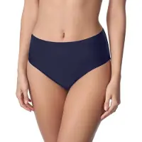 Merry Style MS-VO-M72W Dames Zwembroek - Zwemshorts - Bikinibroekje - Elastische tailleband - Polyamide & Elastaan - Marineblauw (6007) - 42