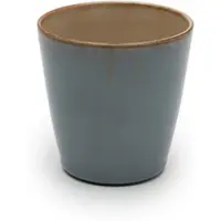 Serax Terres de Rêves Beker conisch S - Ø7 x H7,5 - Smokey Blue/Misty Grey - 8 stuks
