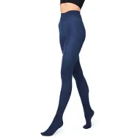 Merry Style Dames Panty - 40 DEN - Medium gloss - Polyamide - SS-Hiver-40 - Marineblauw - XS-S
