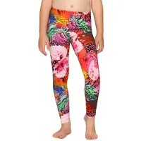 Merry Style Meisjes Lange Legging - van Katoenen - Vrijetijdsbroek - Sport - MS-MS10-337-LE-new - Meerkleurig Drucken - 110