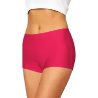 Merry Style HI-Leila Dames Zwembroek - Zwemshorts - Bikinibroekje - Elastische tailleband - Polyamide & Elastaan - Roze (3260) - 46