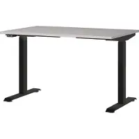 Huisenthuis.nl Elektrisch zit-sta Bureau Galileo Zwart - Kasjmier - 120x80cm - Hoogte 120 cm - In hoogte verstelbaar