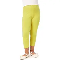 Merry Style MS-MS10-131-LE Meisjes Leggings - Sport - Vrijetijdsbroek - Lang- Viscose - Sporbroek - Yogabroek - Olijf - 110
